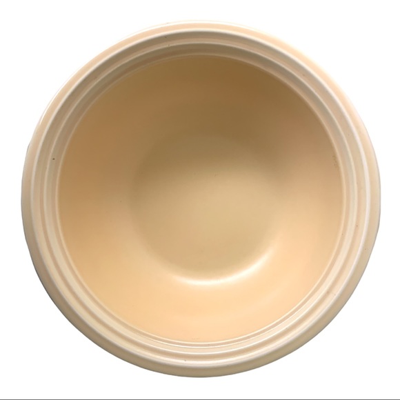 VTG PFLATZGRAFF Terrace Buttercream Serving Bowl Minimalist Midcentury Modern - Picture 2 of 4